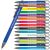 Kugelschreiber mit Wunschgravur | recyceltes Aluminium | Blau schreibende Semi Gel Mine| Personalisierte Kulis | 15 Farben | Schriftarten | Werbekugelschreiber Gravur